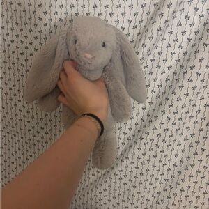 Jellycat Gray Bunny Stuffed Animal